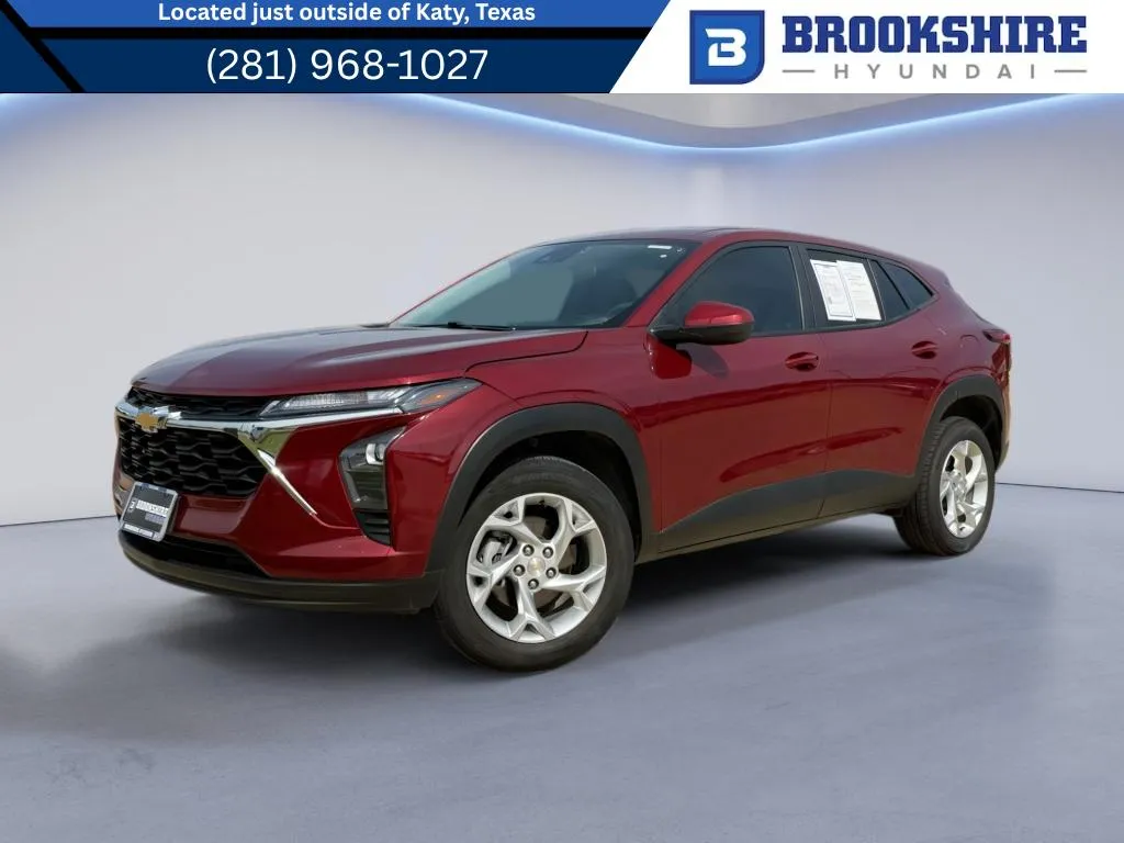 Red 2024 Chevrolet Trax LS for sale in Irving, TX