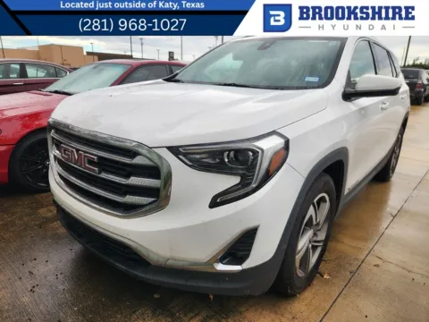 White 2020 GMC Terrain SLT for sale in Irving, TX