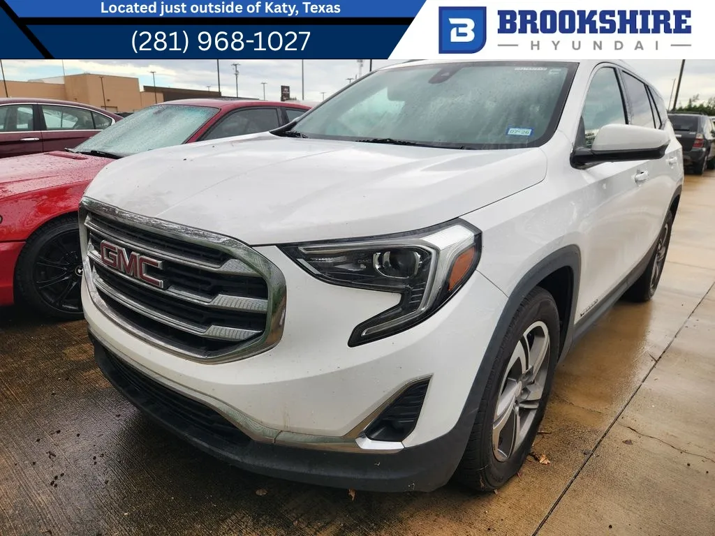 White 2020 GMC Terrain SLT for sale in Irving, TX