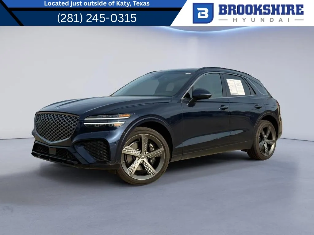Blue 2025 Genesis GV70 3.5T Sport for sale in Irving, TX