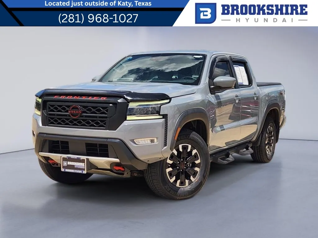 Gray 2023 Nissan Frontier PRO-4X for sale in Irving, TX