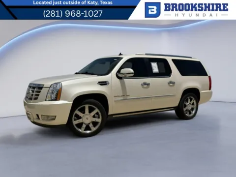 White 2013 Cadillac Escalade ESV Luxury for sale in Irving, TX