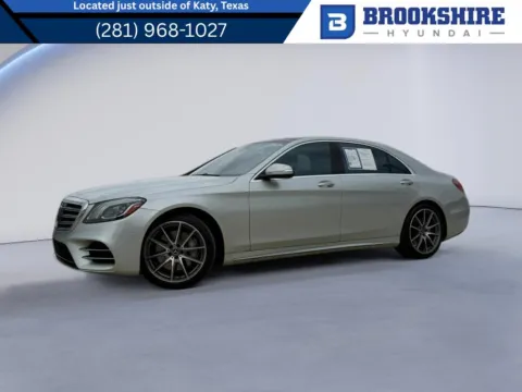 Silver 2019 Mercedes-Benz S-Class S560 4MATIC for sale in Irving, TX