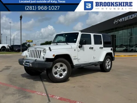 White 2014 Jeep Wrangler Sahara for sale in Irving, TX