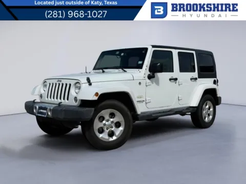 White 2014 Jeep Wrangler Sahara for sale in Irving, TX