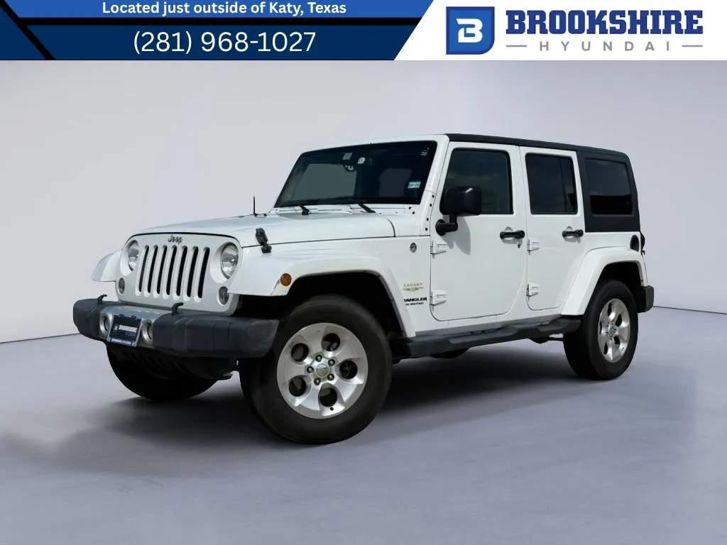 White 2014 Jeep Wrangler Sahara for sale in Irving, TX