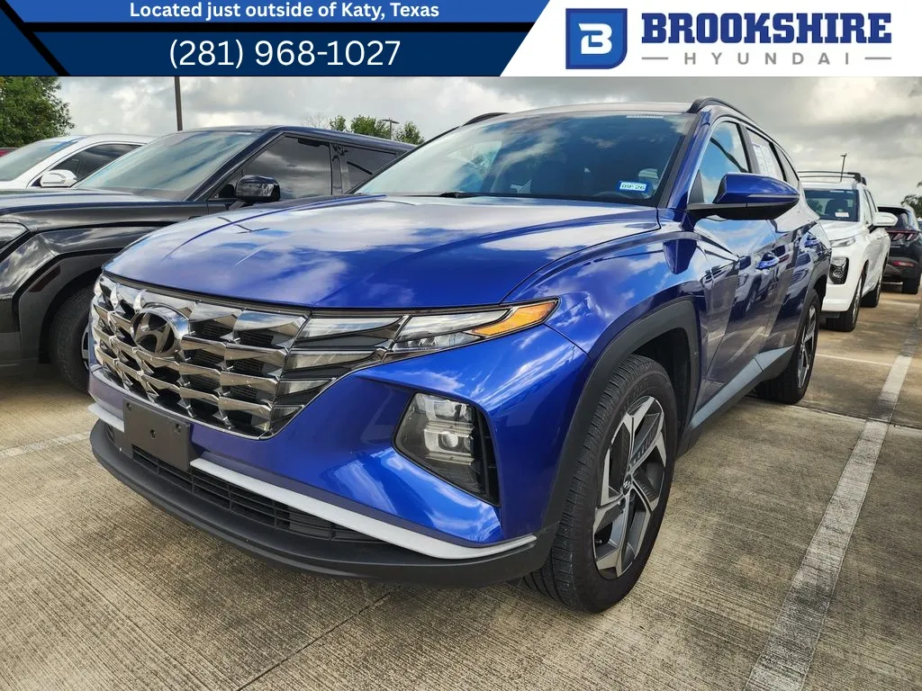 Blue 2022 Hyundai Tucson SEL for sale in Irving, TX