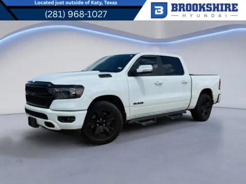 White 2019 Ram 1500 Longhorn for sale in Irving, TX