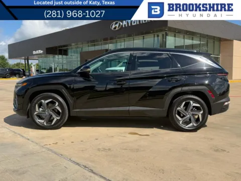 Black 2024 Hyundai Tucson Hybrid Limited for sale in Irving, TX
