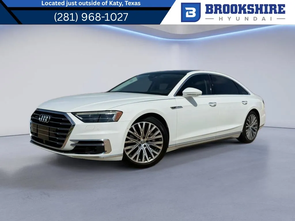 White 2019 Audi A8 L 55 (Tiptronic) (No Longer Available Fo for sale in Irving, TX