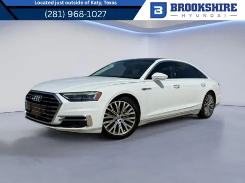 White 2019 Audi A8 L 55 (Tiptronic) (No Longer Available Fo for sale in Irving, TX