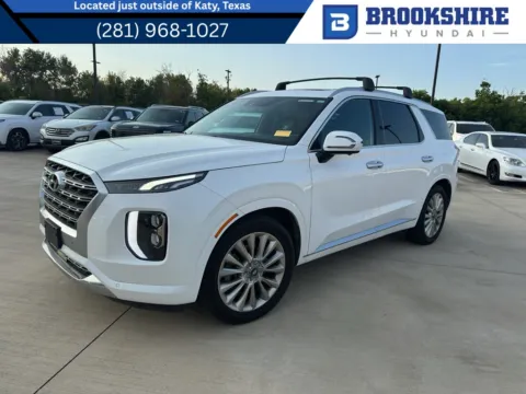 White 2020 Hyundai Palisade Limited for sale in Irving, TX