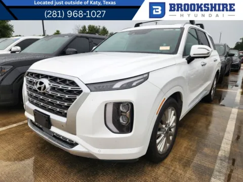 White 2020 Hyundai Palisade Limited for sale in Irving, TX