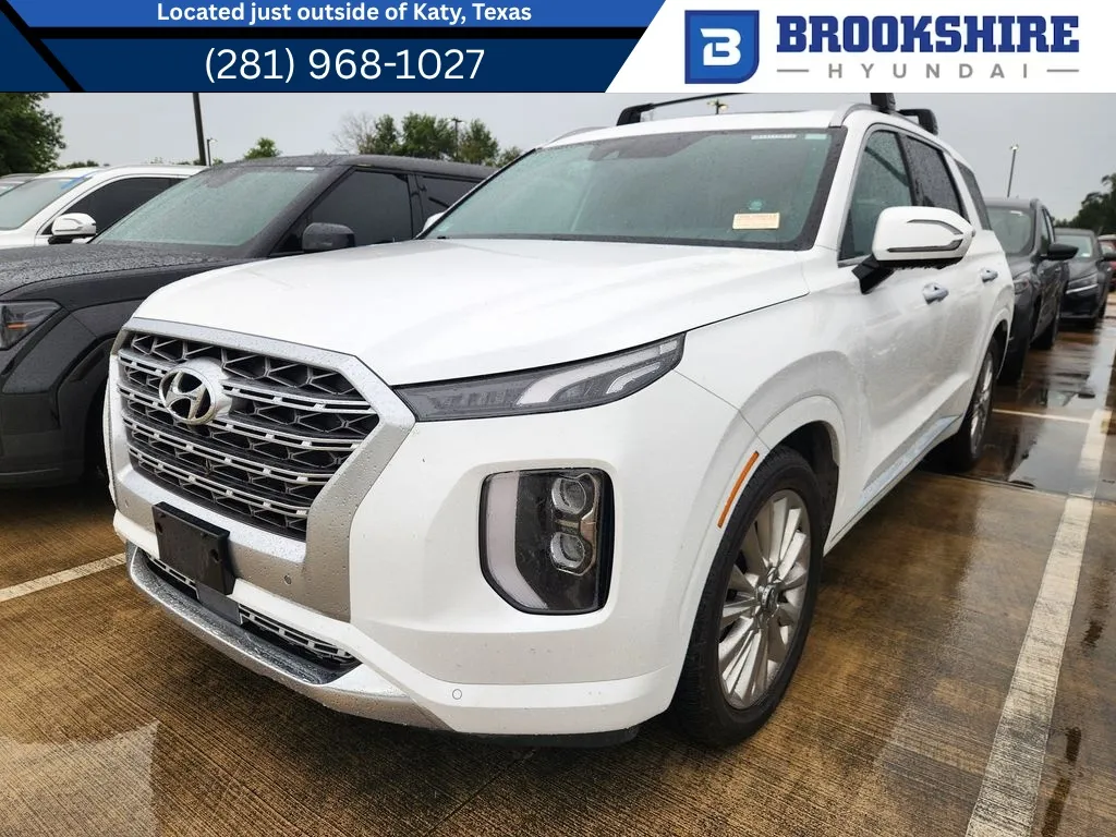 White 2020 Hyundai Palisade Limited for sale in Irving, TX