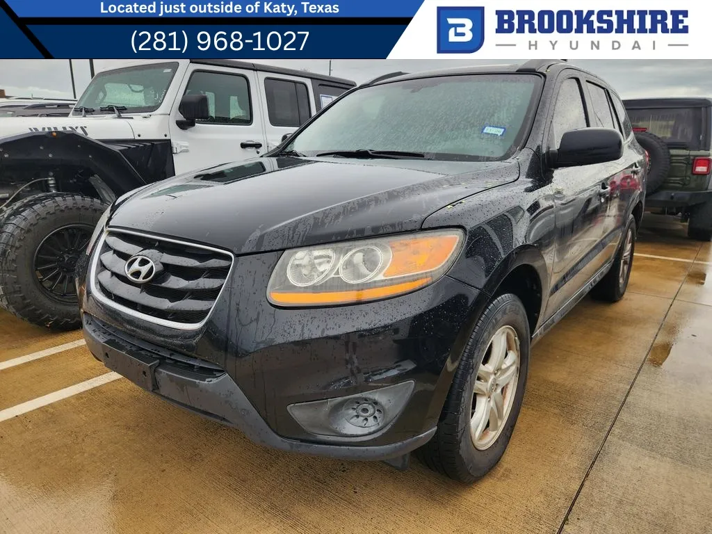 Black 2011 Hyundai Santa Fe GLS for sale in Irving, TX