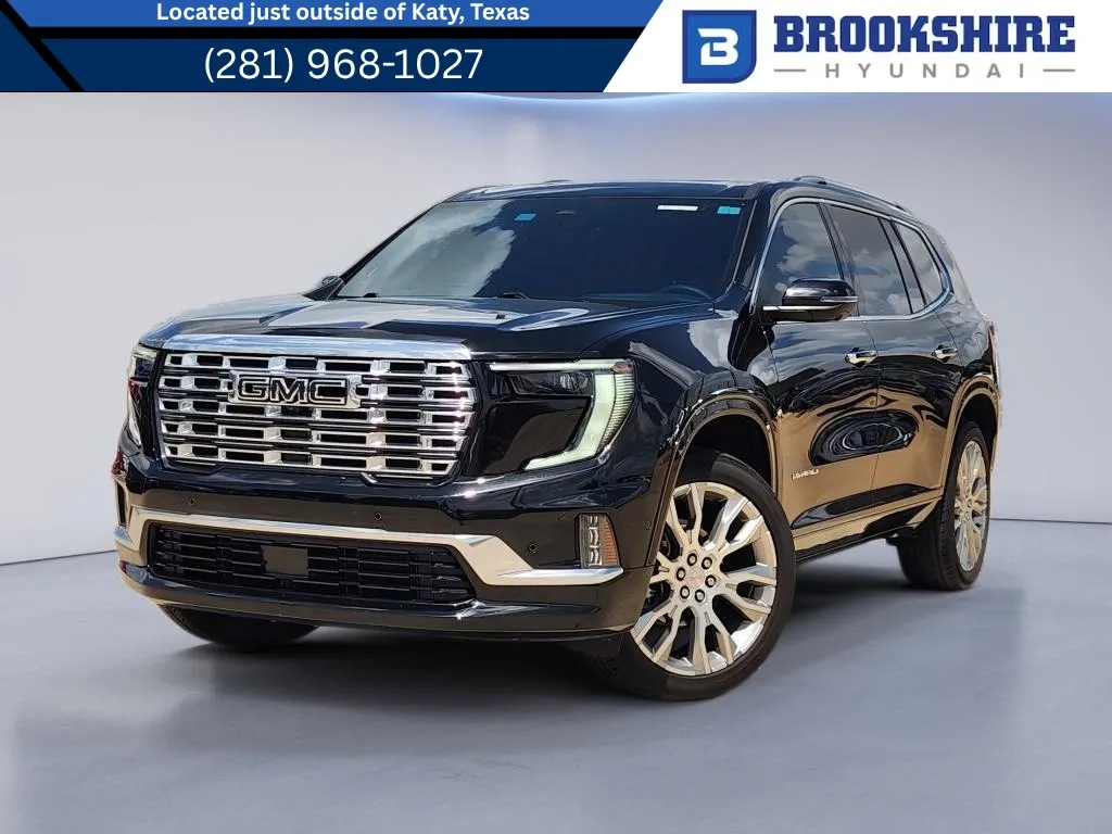 Black 2024 GMC Acadia AWD Denali for sale in Irving, TX