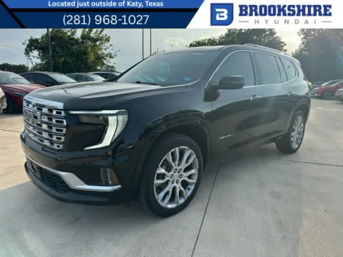 Black 2024 GMC Acadia AWD Denali for sale in Irving, TX
