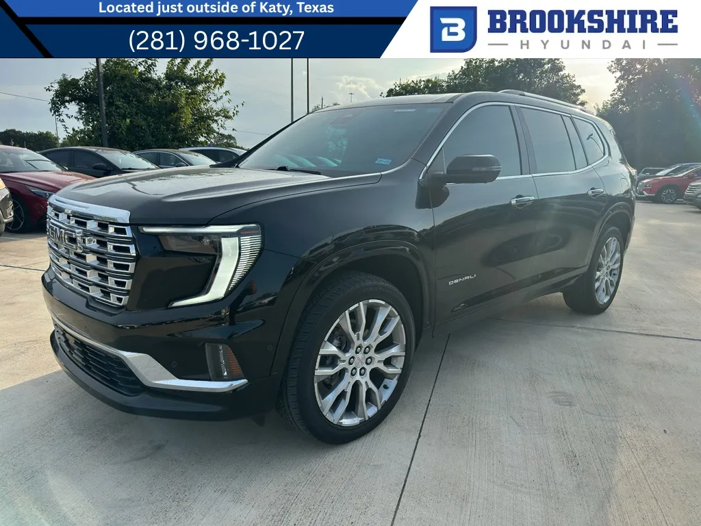 Black 2024 GMC Acadia AWD Denali for sale in Irving, TX
