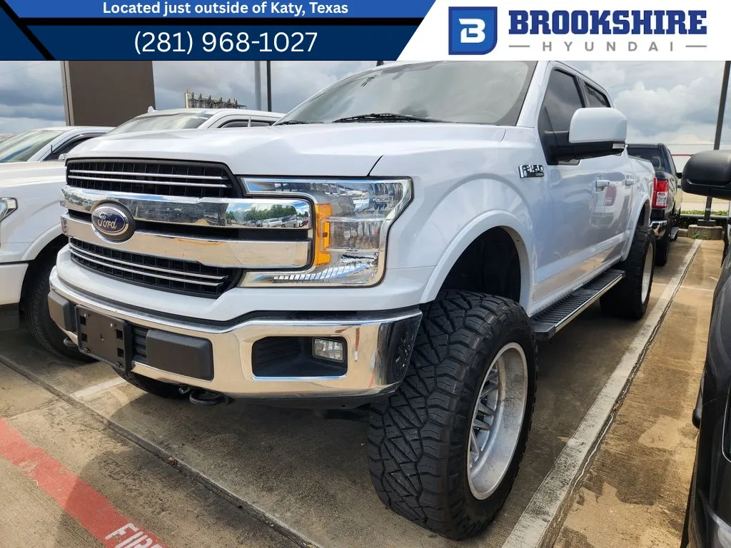 White 2020 Ford F-150 LARIAT for sale in Irving, TX