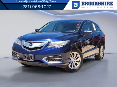 Blue 2017 Acura RDX w/Technology Pkg for sale in Irving, TX