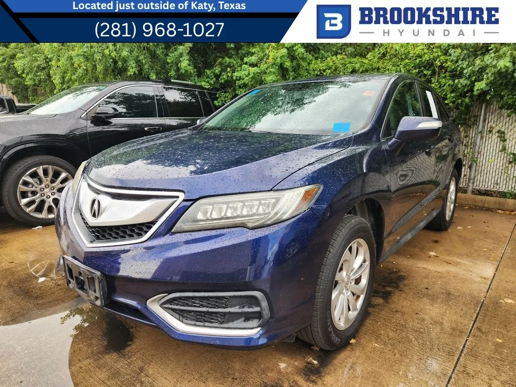 Blue 2017 Acura RDX w/Technology Pkg for sale in Irving, TX