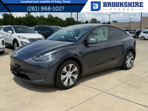 Gray 2021 Tesla Model Y Long Range for sale in Irving, TX