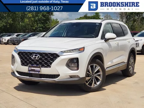White 2020 Hyundai Santa Fe SEL for sale in Irving, TX