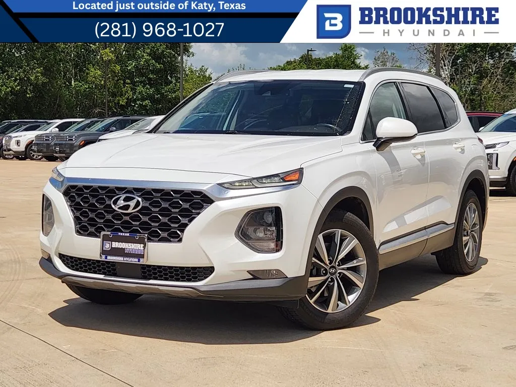 White 2020 Hyundai Santa Fe SEL for sale in Irving, TX
