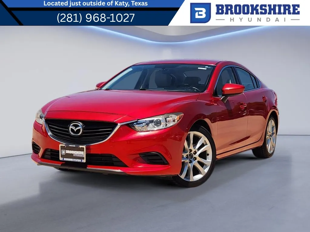 Red 2016 Mazda Mazda6 i Touring for sale in Irving, TX