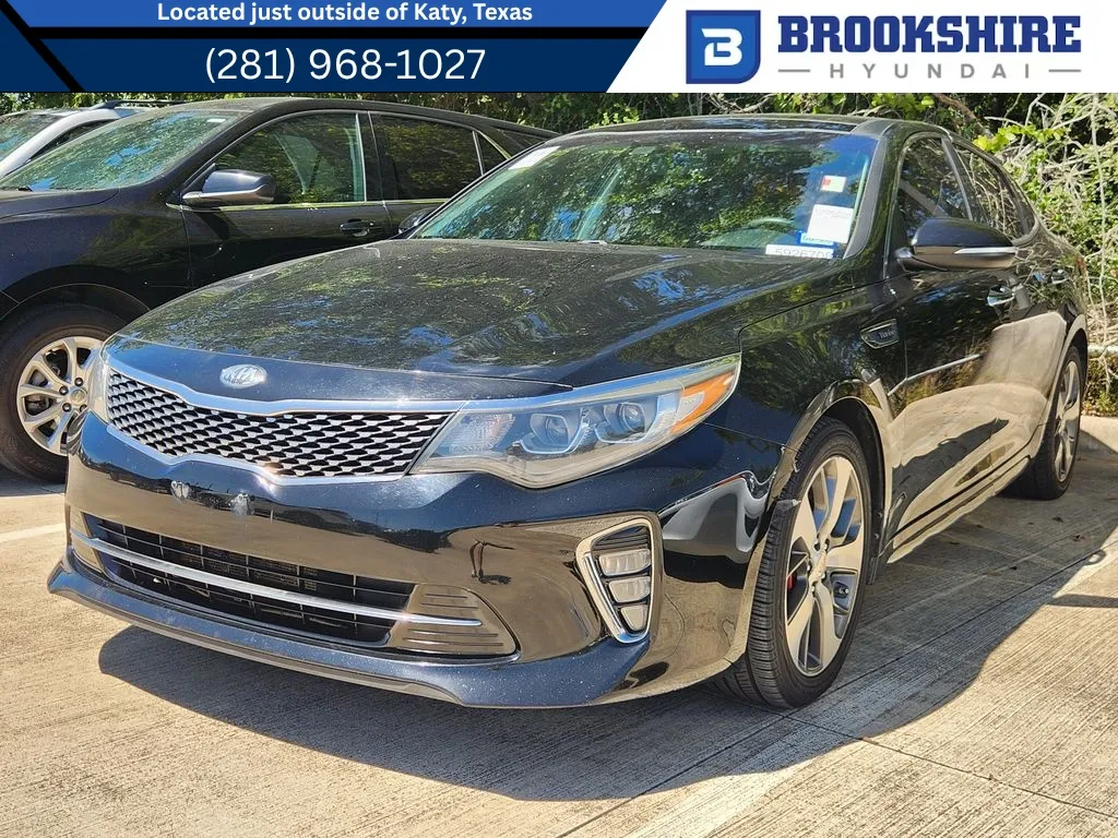 Black 2018 Kia Optima SX for sale in Irving, TX