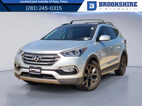Silver 2018 Hyundai Santa Fe Sport 2.0T Ultimate for sale in Irving, TX