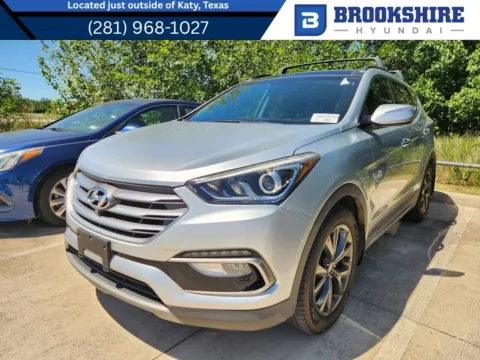 Silver 2018 Hyundai Santa Fe Sport 2.0T Ultimate for sale in Irving, TX