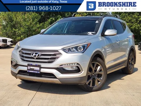 Silver 2018 Hyundai Santa Fe Sport 2.0T Ultimate for sale in Irving, TX