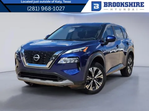 Blue 2023 Nissan Rogue SV for sale in Irving, TX