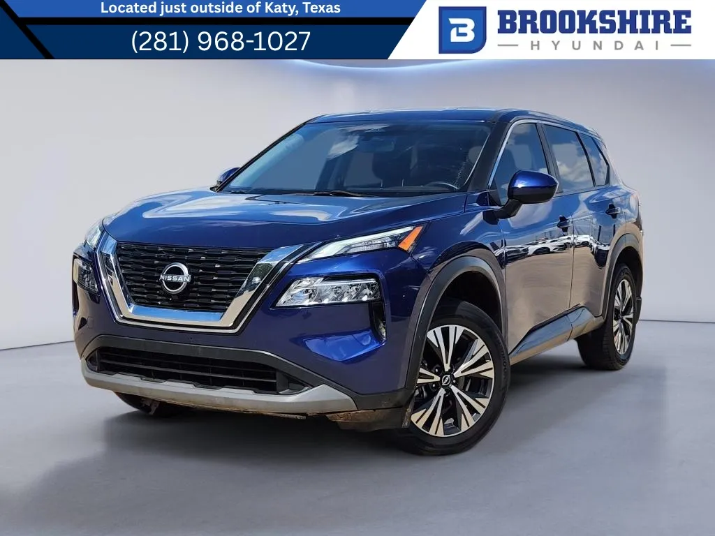 Blue 2023 Nissan Rogue SV for sale in Irving, TX