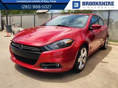 Red 2015 Dodge Dart GT for sale in Irving, TX