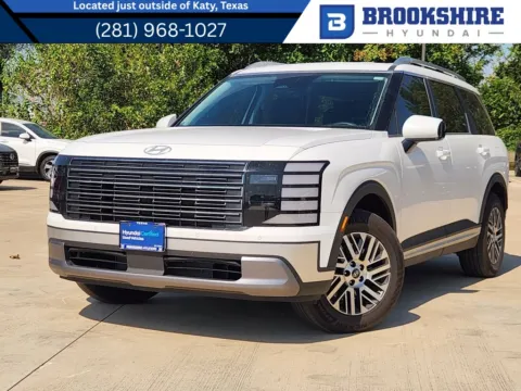 White 2026 Hyundai Palisade SEL 7P for sale in Irving, TX