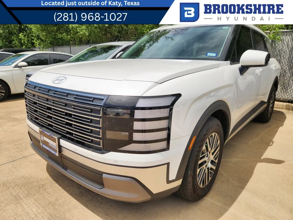 White 2026 Hyundai Palisade SEL 7P for sale in Irving, TX