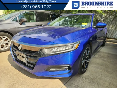 Blue 2019 Honda Accord Sport 1.5T for sale in Irving, TX