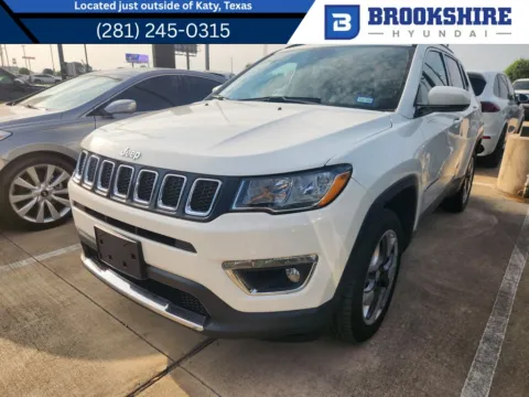 White 2021 Jeep Compass Limited for sale in Irving, TX