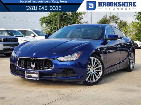 Blue 2015 Maserati Ghibli S Q4 for sale in Irving, TX