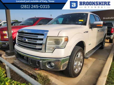 White 2013 Ford F-150 Lariat for sale in Irving, TX