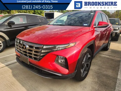 Red 2023 Hyundai Tucson Limited for sale in Irving, TX