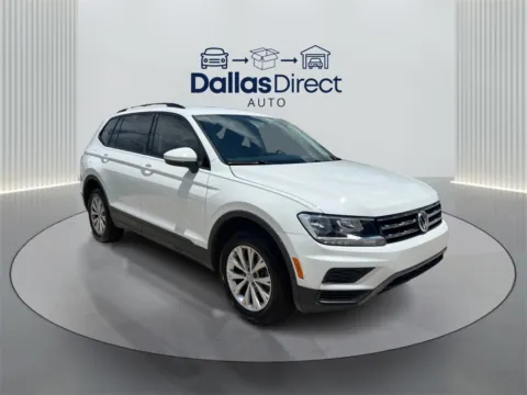 White 2020 Volkswagen Tiguan 2.0T S for sale in Irving, TX
