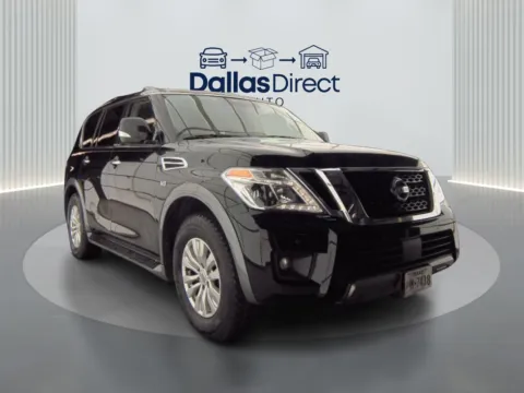 Black 2019 Nissan Armada SV for sale in Irving, TX