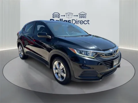 Black 2019 Honda HR-V LX for sale in Irving, TX