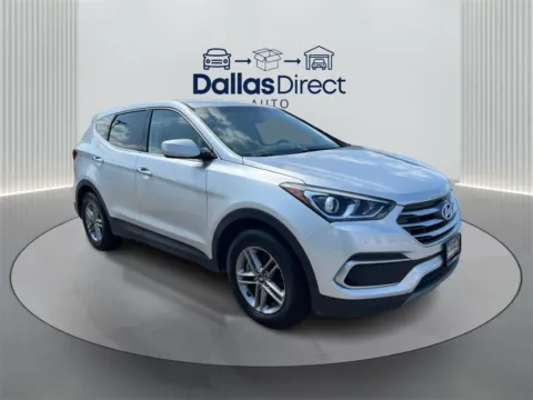 Silver 2018 Hyundai Santa Fe Sport 2.4 Base for sale in Irving, TX