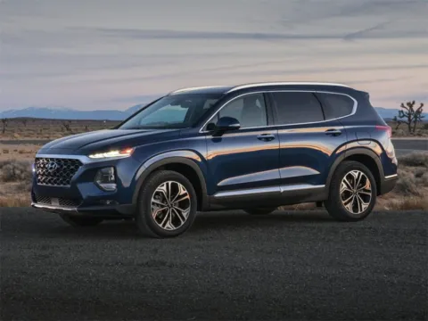White 2019 Hyundai Santa Fe Limited for sale in Irving, TX