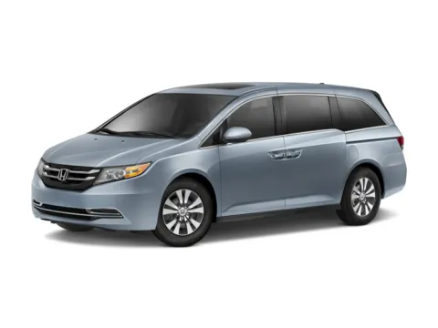 Red 2017 Honda Odyssey EX-L for sale in Irving, TX