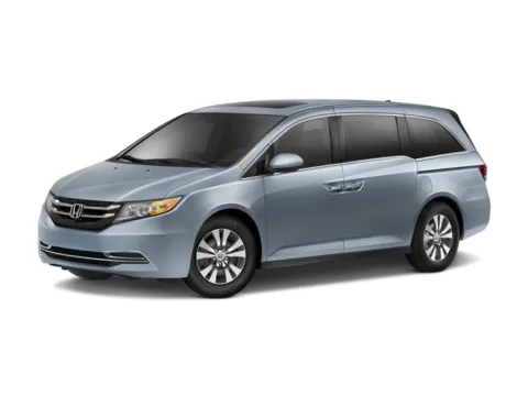 Red 2017 Honda Odyssey EX-L for sale in Irving, TX